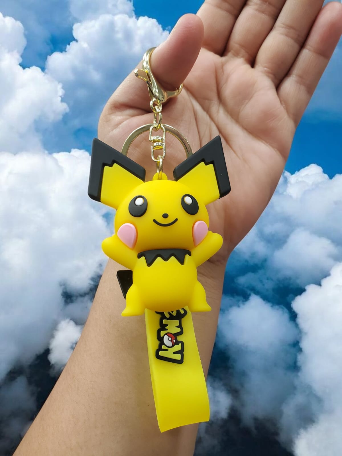Pichu Pokemon Keychain