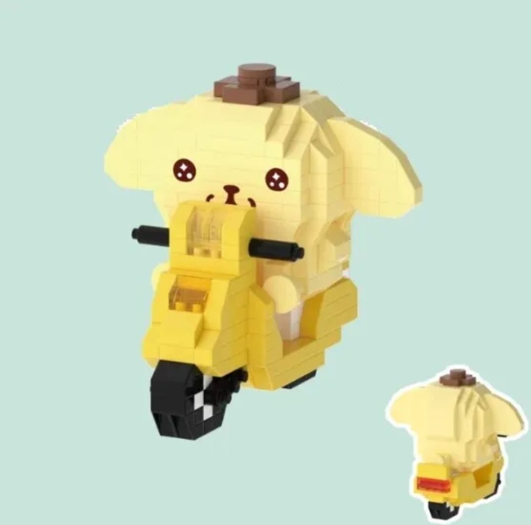 Sanrio Characters Building Blocks Figure DIY
