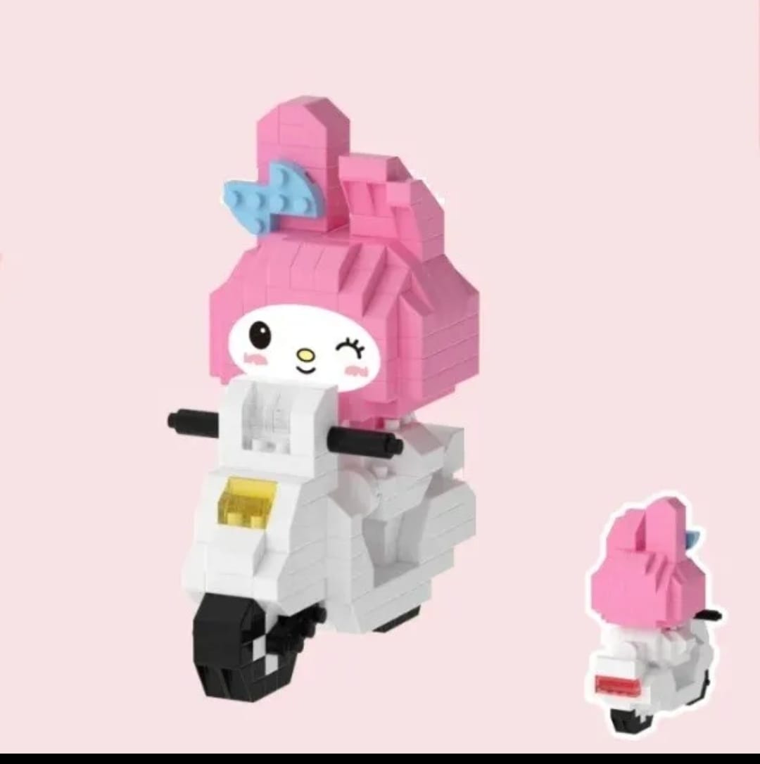 Sanrio Characters Building Blocks Figure DIY