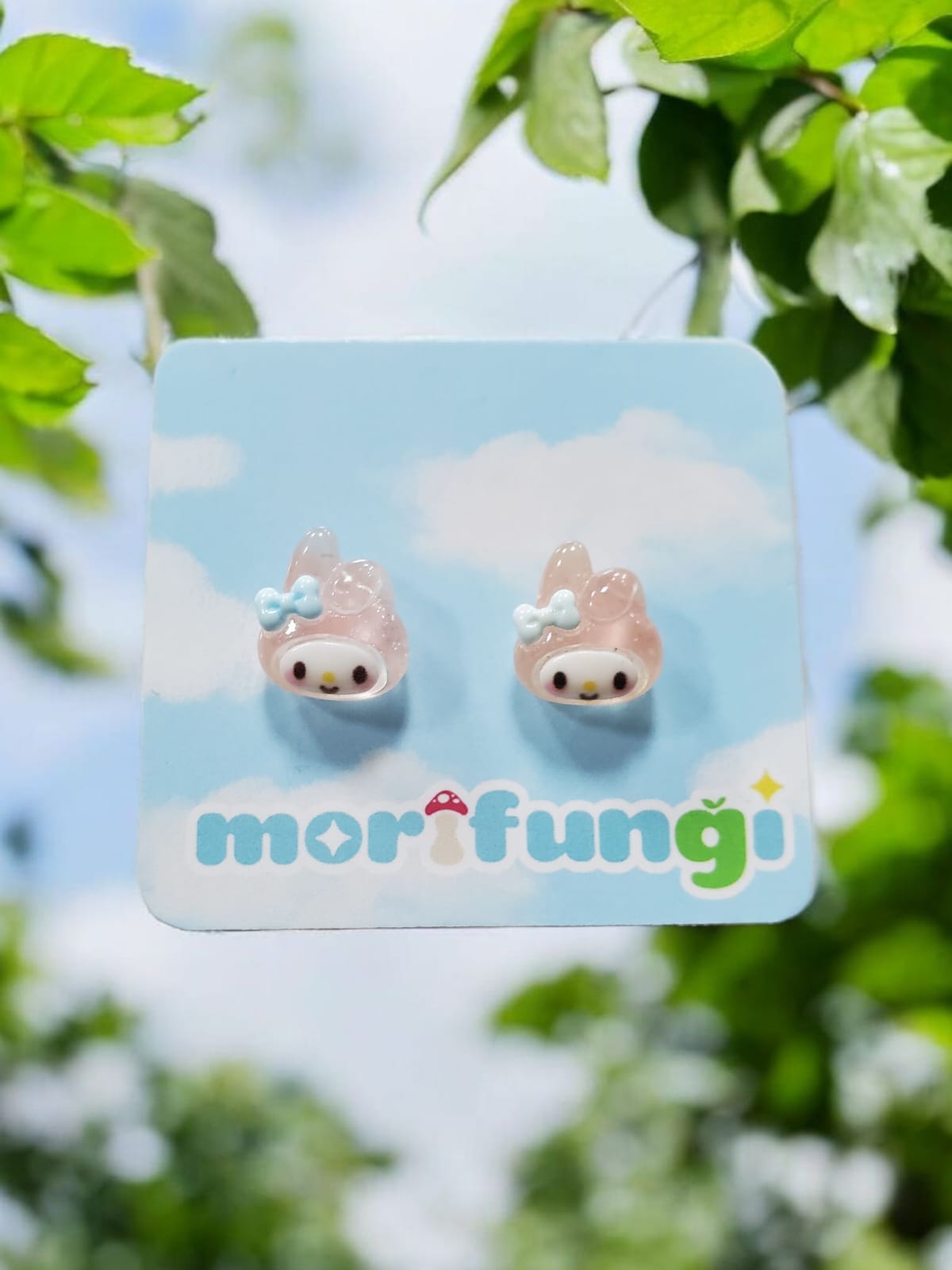 My Melody Stainless Steel Stud Earrings