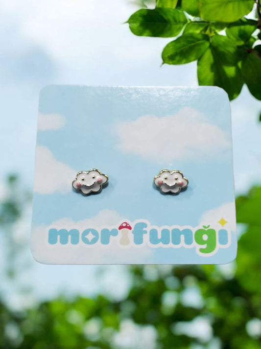 Kawaii Cute Cloud Stainless Steel Stud Earring
