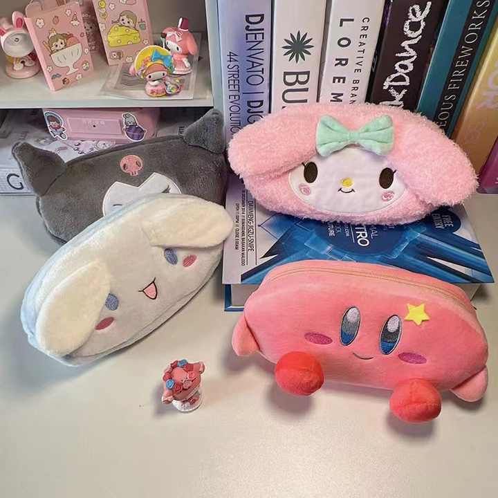 Sanrio and Kirby Pencil Case Bag Storage Stationery