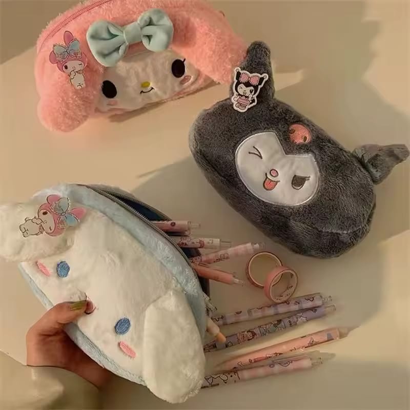 Sanrio and Kirby Pencil Case Bag Storage Stationery