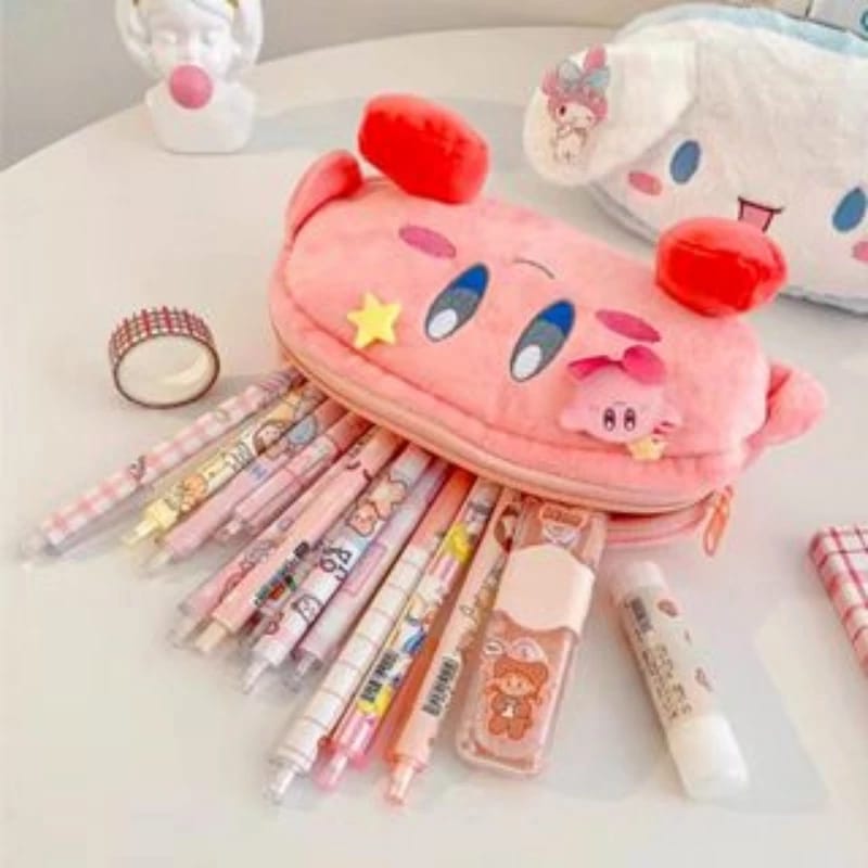 Sanrio and Kirby Pencil Case Bag Storage Stationery