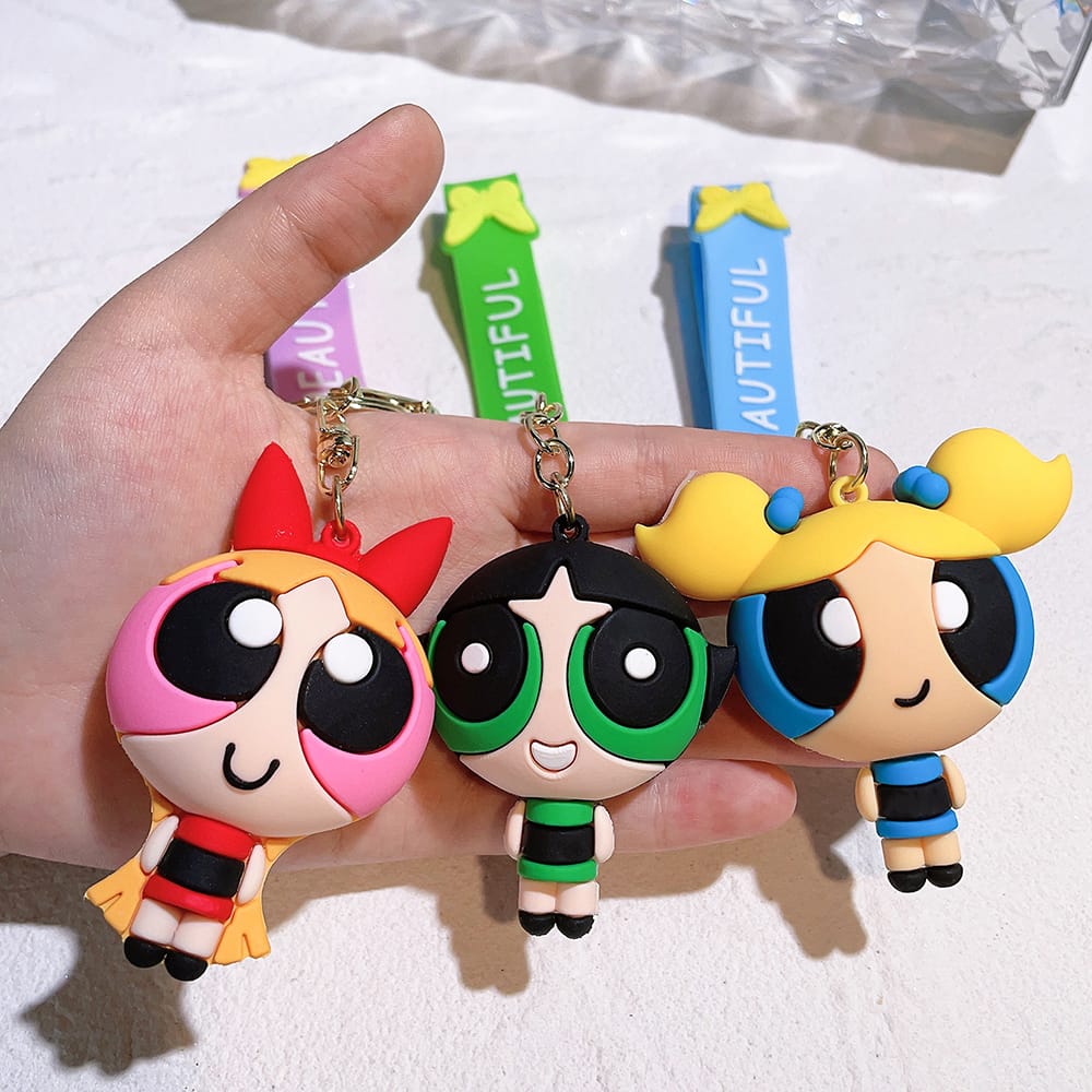 Powerpuff Girls Keychains