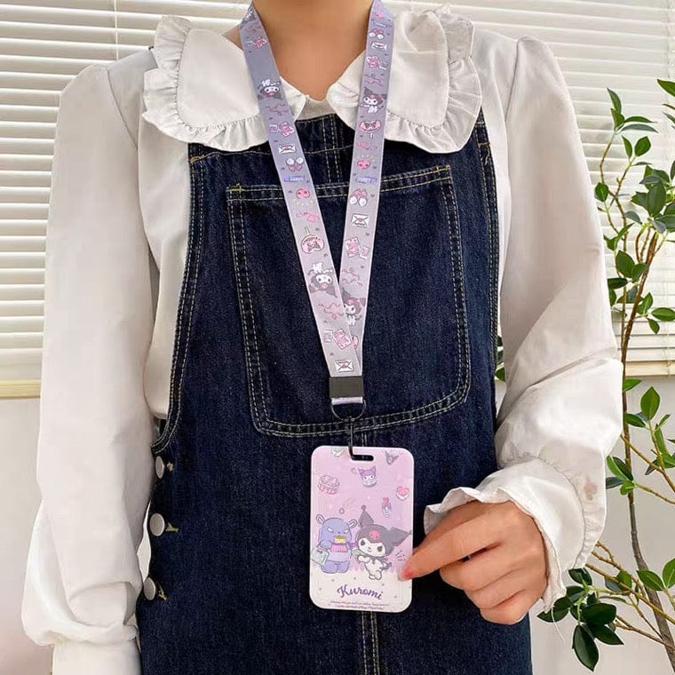 Sanrio lanyard and ID holder