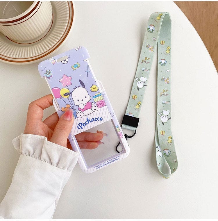 Sanrio lanyard and ID holder