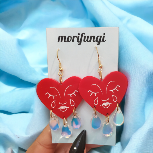 Crying hearts